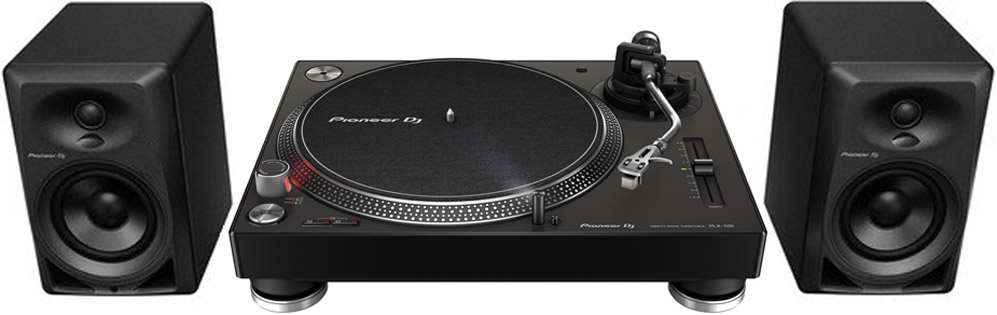Pioneer PLX-500 + S-DJ50X